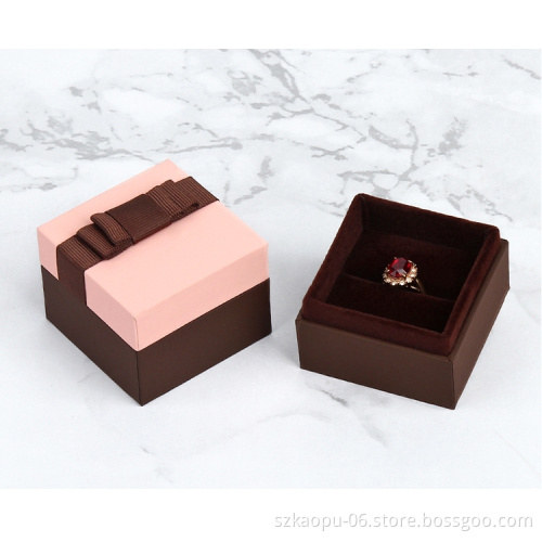 Factory wholesale Custom jewelry box Jewelry box with bracelet Confession Gift Box